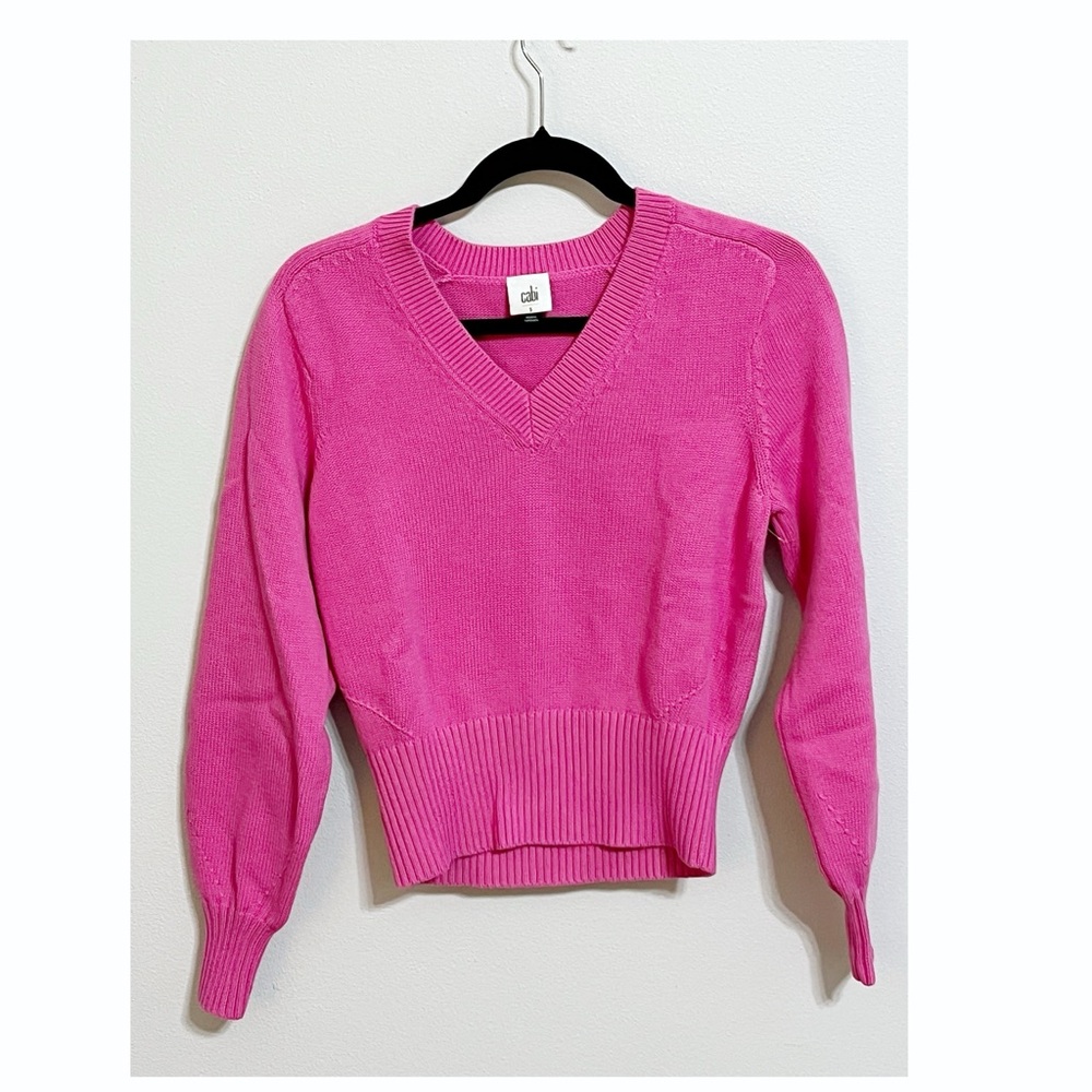 Cabi 6449 Knockout Pullover Spring 2024 Medium EUC - Picture 2 of 6